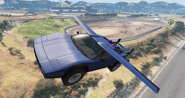 Mod BeamNG Drive Flying Vehicles