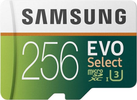 Samsung Evo Select Microsd Card 256gb